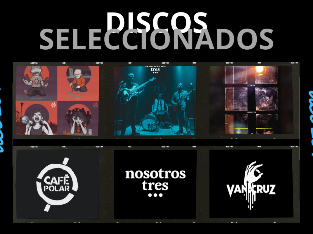 Los EPs de CAFÉ POLAR, VANACRUZ y NOSOTROS TRES seleccionados por EL HILO MUSICAL para LOS 25 DEL&nbsp;25