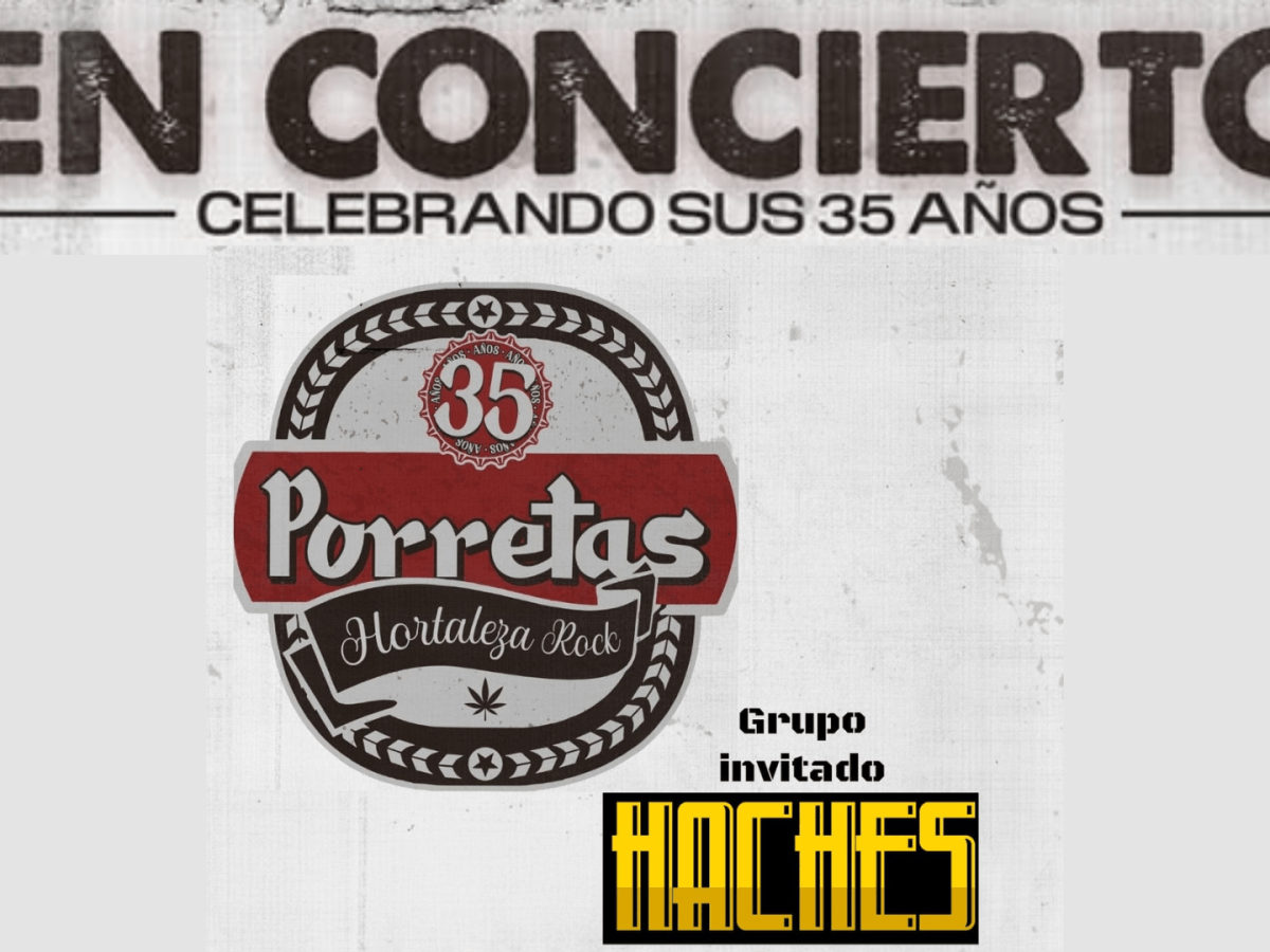 ROCK DE HORTALEZA: Valencia se coronará con una gran noche de Rock, con PORRETAS y HACHES En la Sala Repvblicca. Entrevista HKM&nbsp;Radio