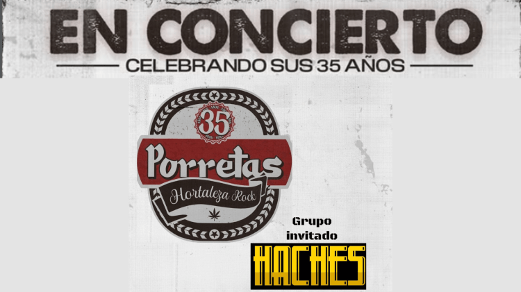 ROCK DE HORTALEZA: Valencia se coronará con una gran noche de Rock, con PORRETAS y HACHES En la Sala Repvblicca. Entrevista HKM&nbsp;Radio