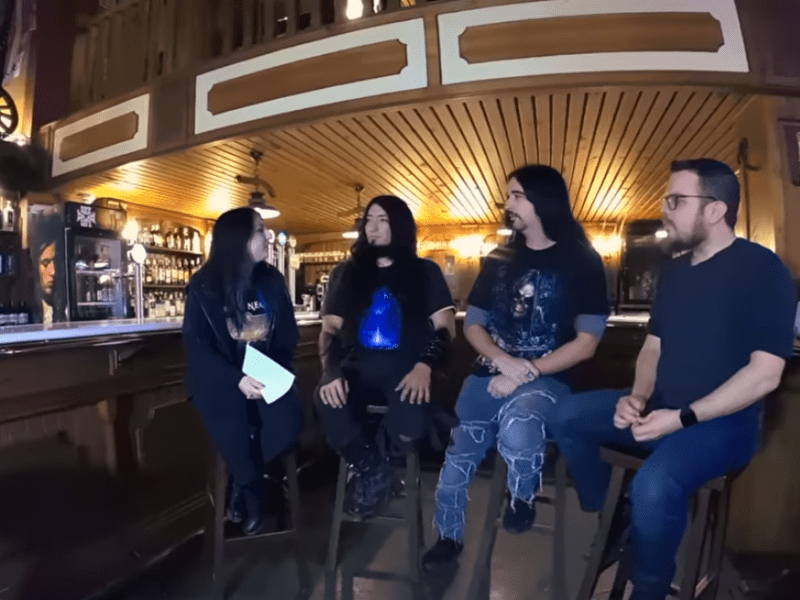 Vídeo Entrevista de DIOSES DEL METAL a ÁNGEL NEGRO donde hablan de su próximo nuevo&nbsp;trabajo