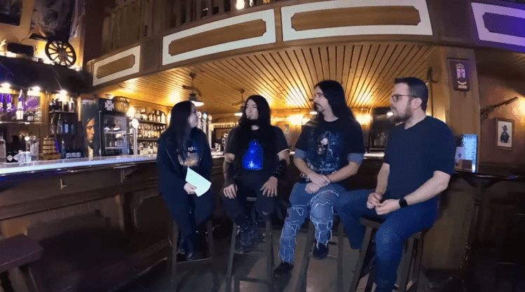 Vídeo Entrevista de DIOSES DEL METAL a ÁNGEL NEGRO donde hablan de su próximo nuevo&nbsp;trabajo